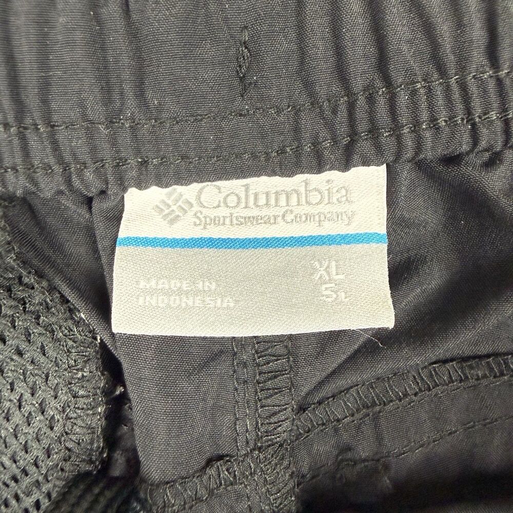 Columbia Shorts Women’s XL Black Nylon Outdoor Court 4.5” Inseam Drawstring - Picture 4 of 10